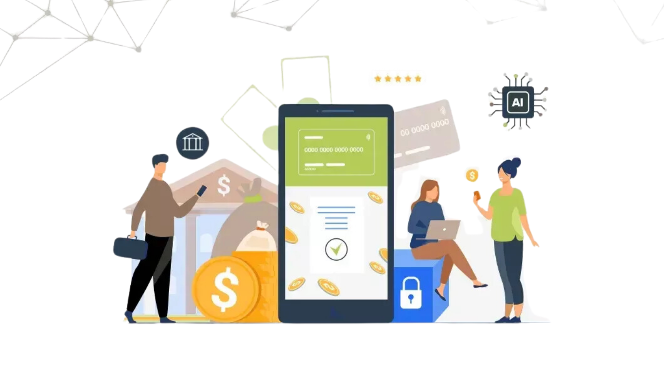 Insurance Hero Illustration (secure family, protection)